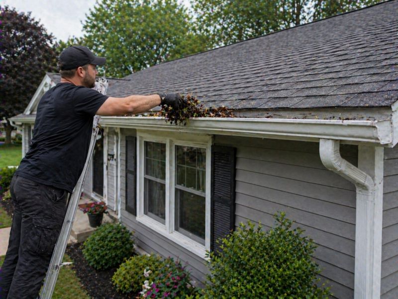 Rain Gutter Clearing Service